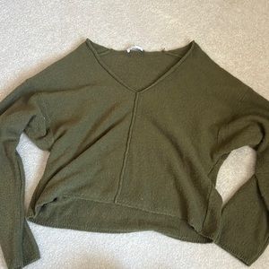 Dark green Rebels & Lovers loose sweater